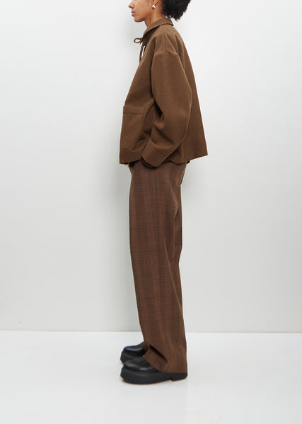 Wool Cone Short Coat – La Garçonne