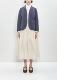 Cotton Linen Tyrol Jacket — Navy