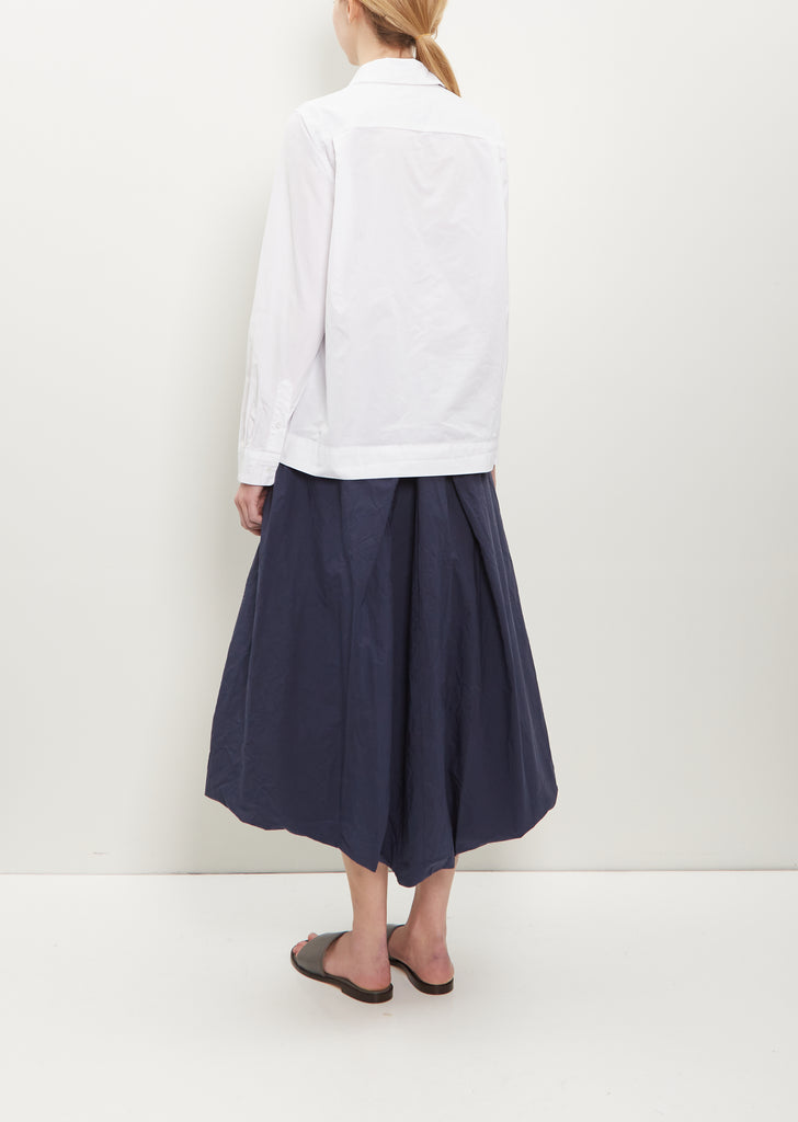 Chloe Light Cotton Shirt — Off White