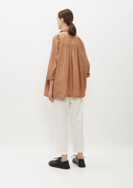 Square Fronce Shirt – La Garçonne