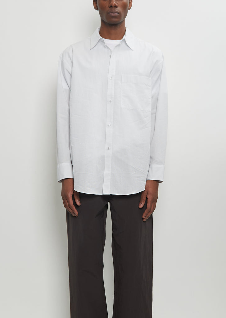 Doris Shirt — Light Grey