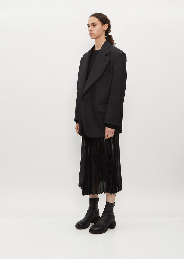 Poly Canvas Blazer