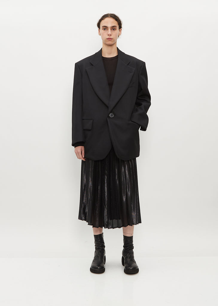 Poly Canvas Blazer