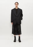 Poly Canvas Blazer