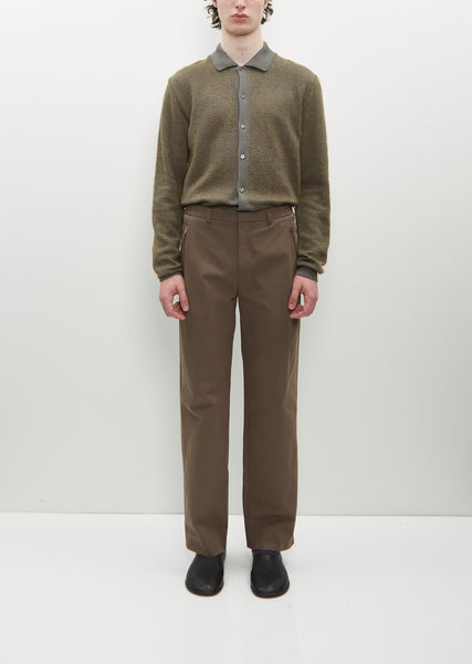 ◇Sienne◇ Parker Pants Brown S4WPT03F9 Zanella Parker Wool