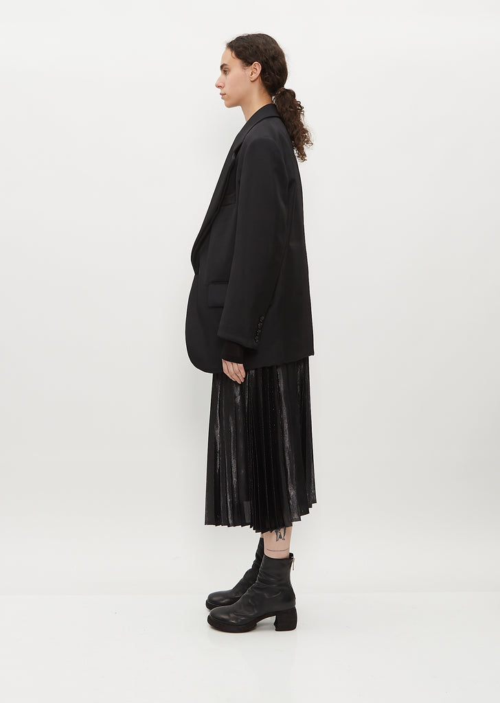 Poly Canvas Blazer