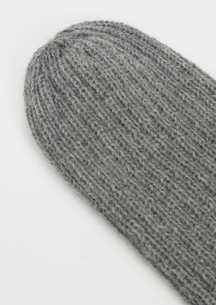 Gyu Alpaca Wool Beanie — Grey