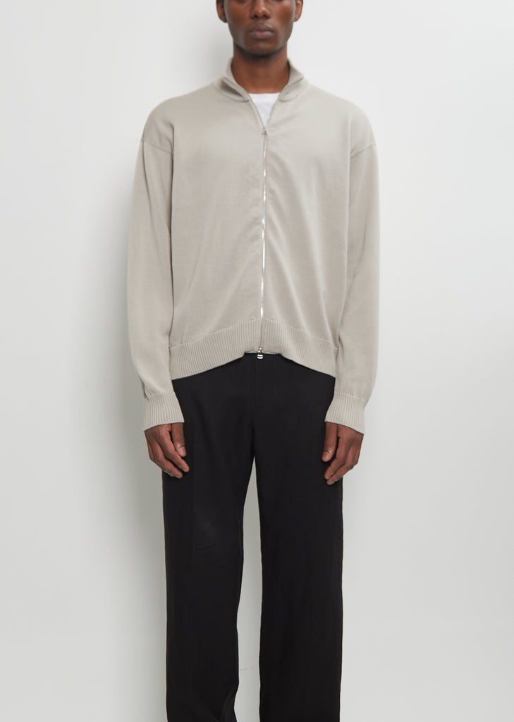 Zippe Cardigan — Greige