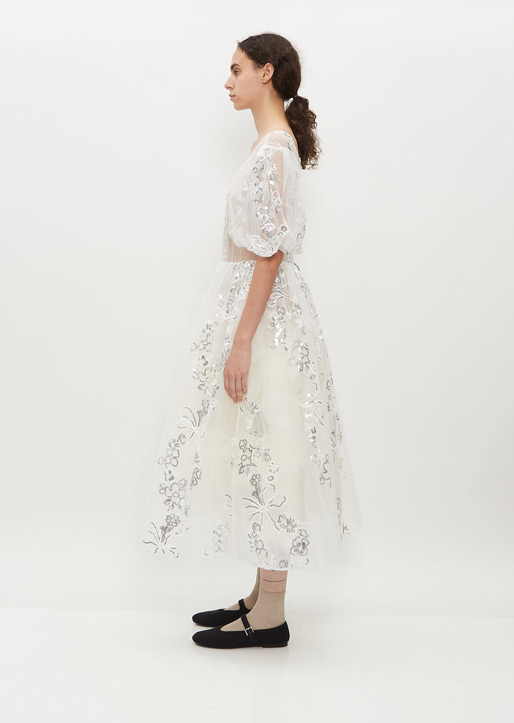 Puff Sleeve TuTu Dress