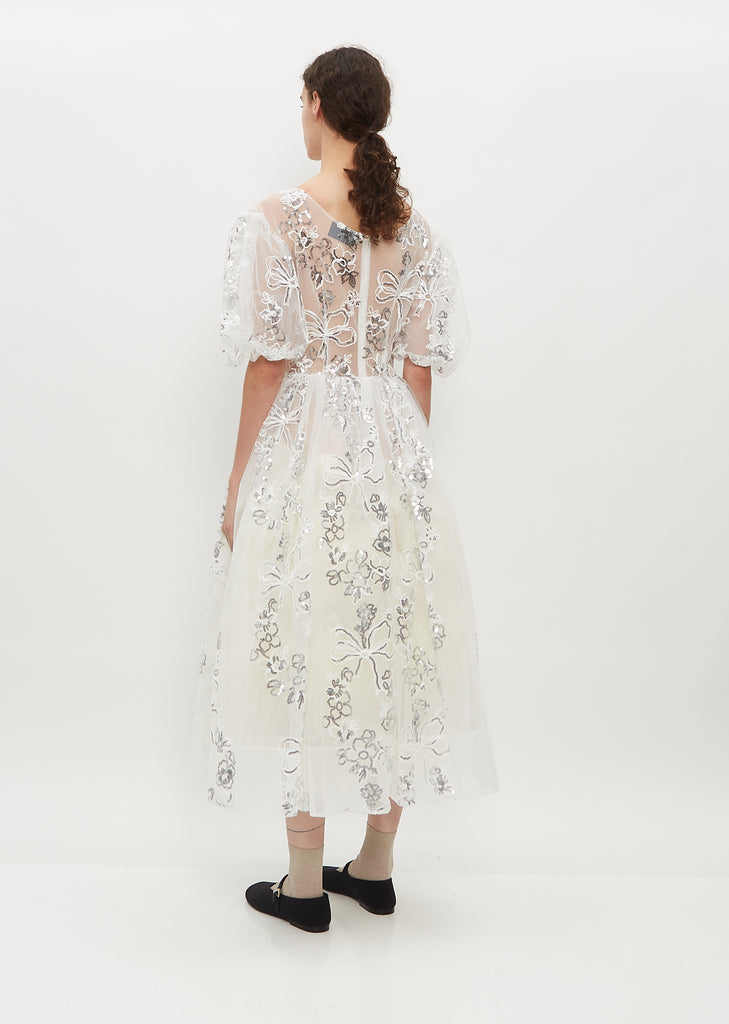 Puff Sleeve TuTu Dress