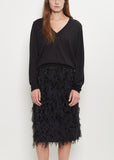 Julio Lightweight Cashmere Sweater — Black