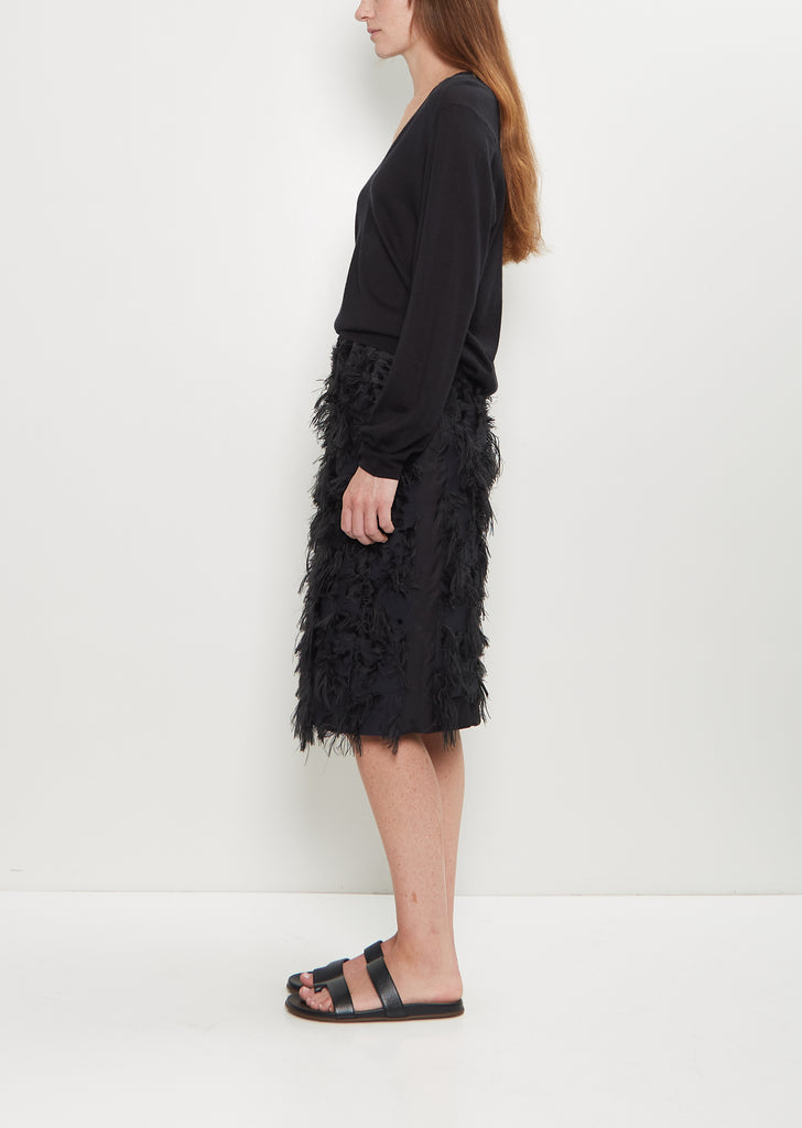 Julio Lightweight Cashmere Sweater — Black