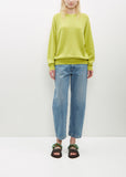 Joy Slouch Cashmere Crewneck — Lemonade