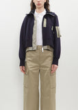 Sponge Sweat Cropped Hoodie
