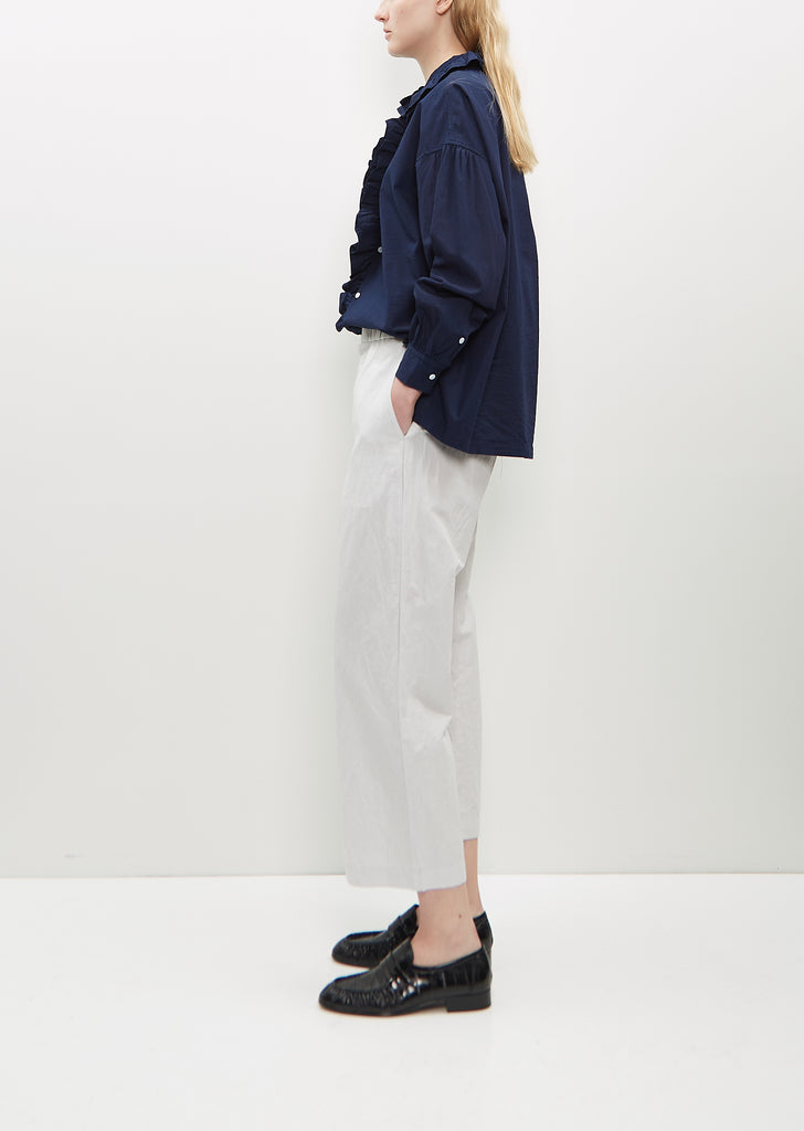 Easy Cotton-Ramie Trousers