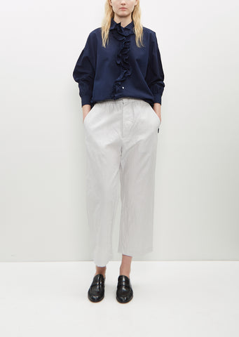 Easy Cotton-Ramie Trousers