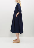 Random Pleated Half Sleeve Dress
