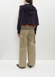 Sponge Sweat Cropped Hoodie