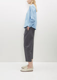 Cotton Cropped Tapered Pullon Pants