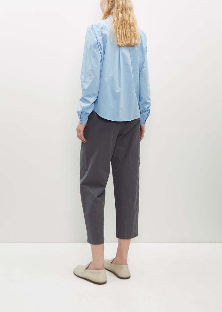 Cotton Cropped Tapered Pullon Pants