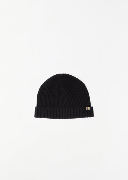 L'Appartement Cashmere knit Cap ブラック Feb2021Session12560_TMHILHPS20