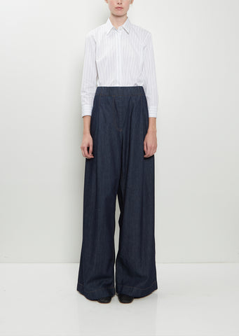 Pila Cotton Denim Pants