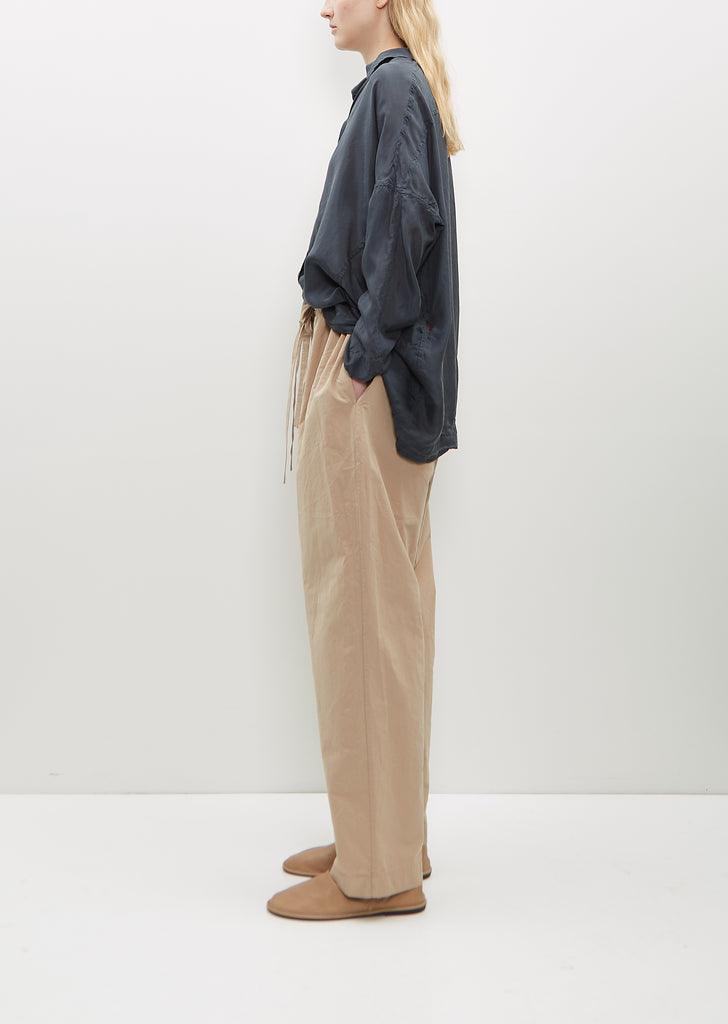 Denmark Cotton Pant — Light Beige