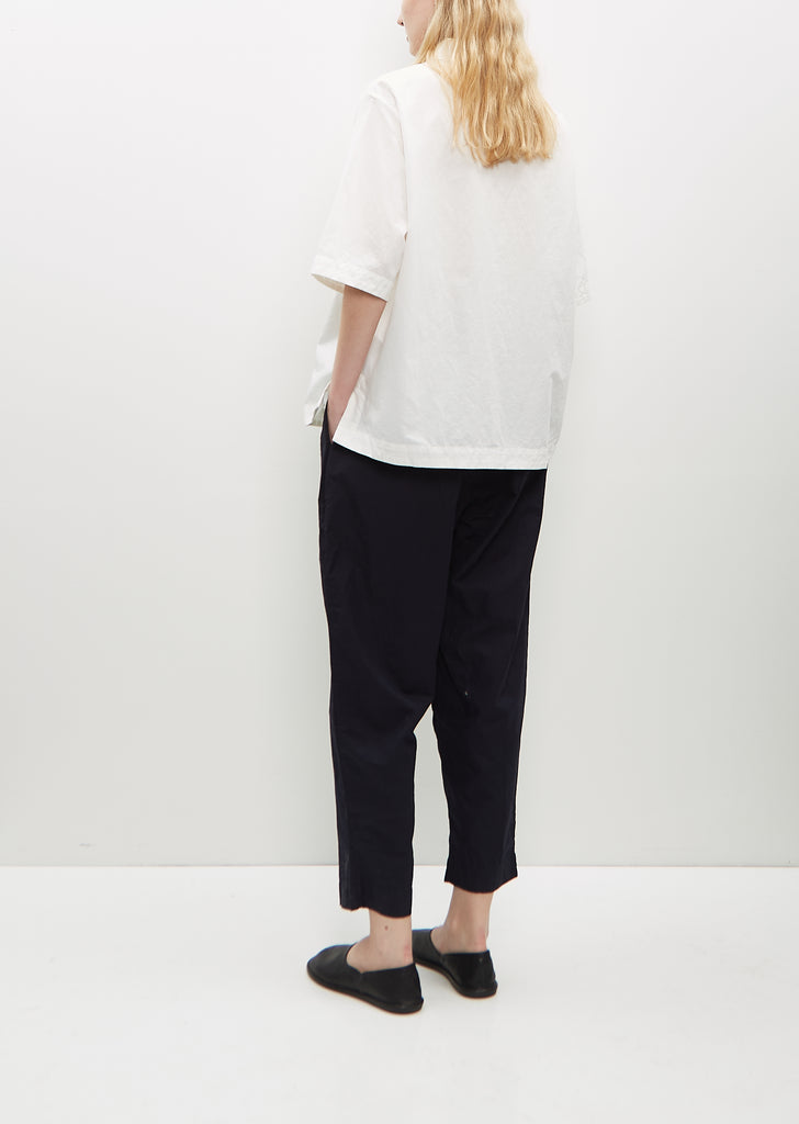 Tippy Cotton-Linen Pant — Navy