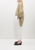 Tippy Cotton-Linen Pant — Off White