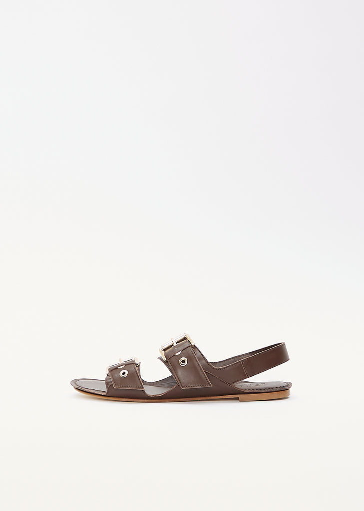 Double Buckle Sandal