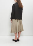 Cotton Canvas Over Shirt Jacket — Brown