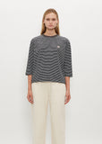 Crew Neck 3/4 Sleeves P.O — Black/White