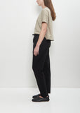 Heavy Cotton Pantalone New Basic — Black