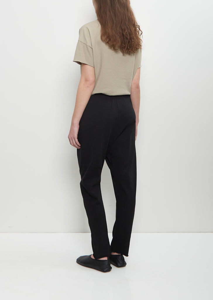 Heavy Cotton Pantalone New Basic — Black