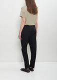Heavy Cotton Pantalone New Basic — Black