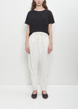 Heavy Cotton Pantalone New Basic — Milk