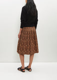 Rolled Edge Cashmere-Cotton Jumper — Black