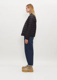 Inner Down Crewneck Jacket — Black