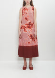 Cotton Gingham Check Sleeveless Dress