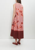 Cotton Gingham Check Sleeveless Dress