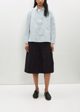 Big Pocket Cotton-Linen Swing Shirt
