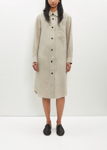 Linen Shirt Dress