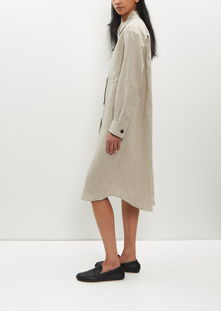 Linen Shirt Dress