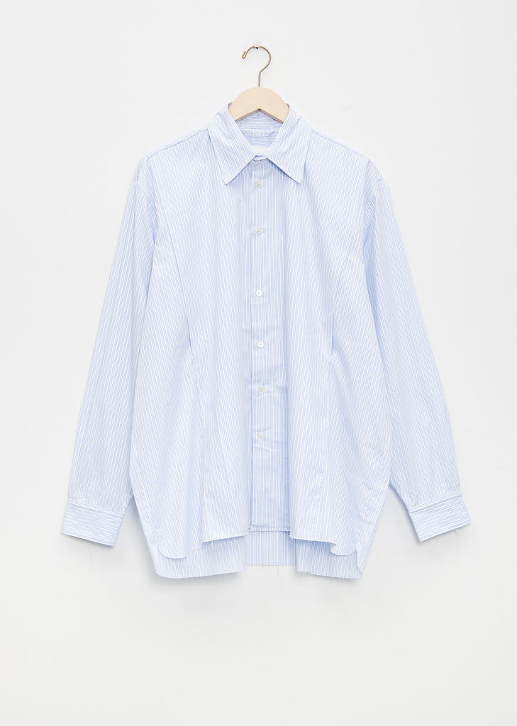 Pocket Shirt — Blue/White Stripe