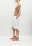 Classic Rib Tee — Caramel