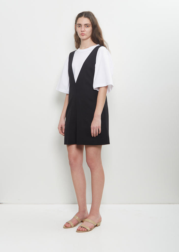 Wool Pullover Mini Dress