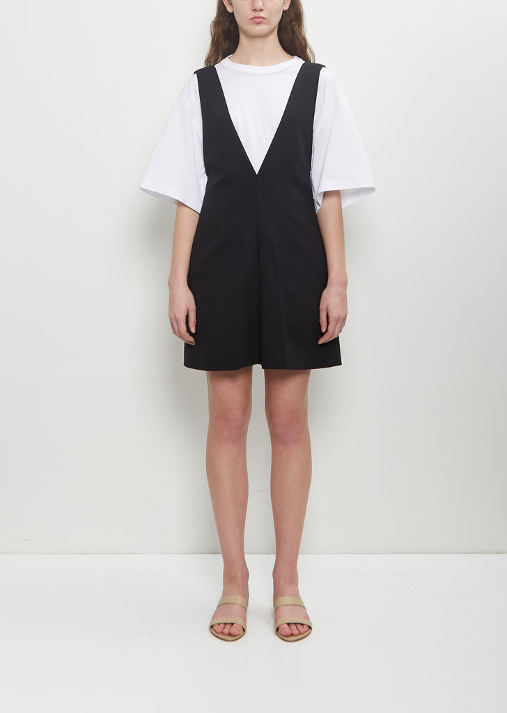 Wool Pullover Mini Dress