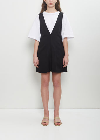 Wool Pullover Mini Dress