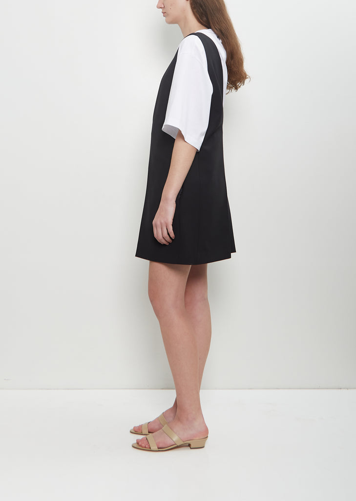 Wool Pullover Mini Dress