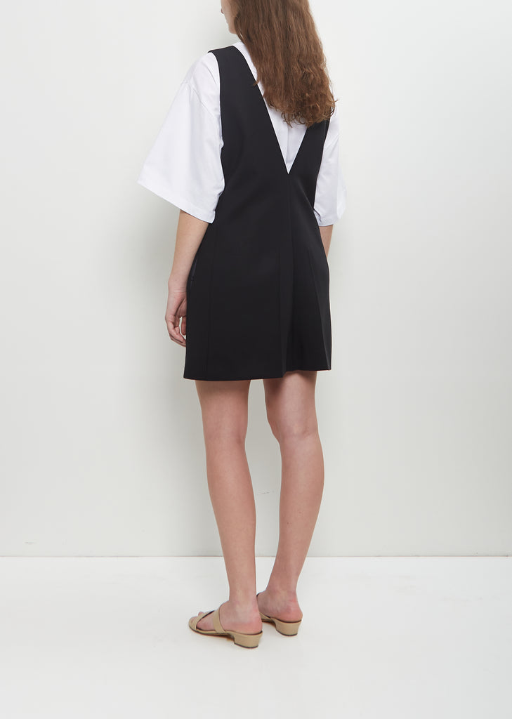 Wool Pullover Mini Dress